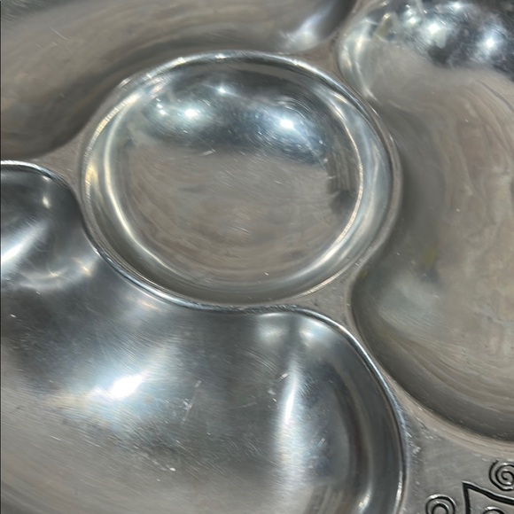 Wilton Armetale Silver‎ Divided Serving Tray - Picture 5 of 7